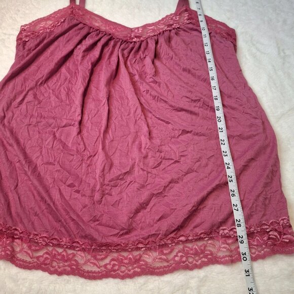 Torrid Lace Crinkle Cami Tank Top Sz 2 Strappy Coquette Fairy Boho Vintage Y2K - Picture 13 of 13